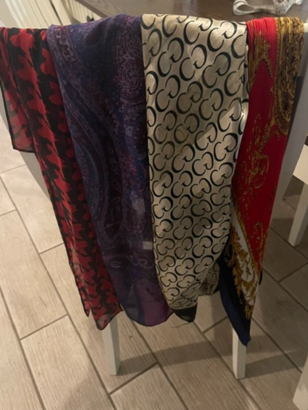 Women's Scarves - Lot of 4 Lightweight Scarves